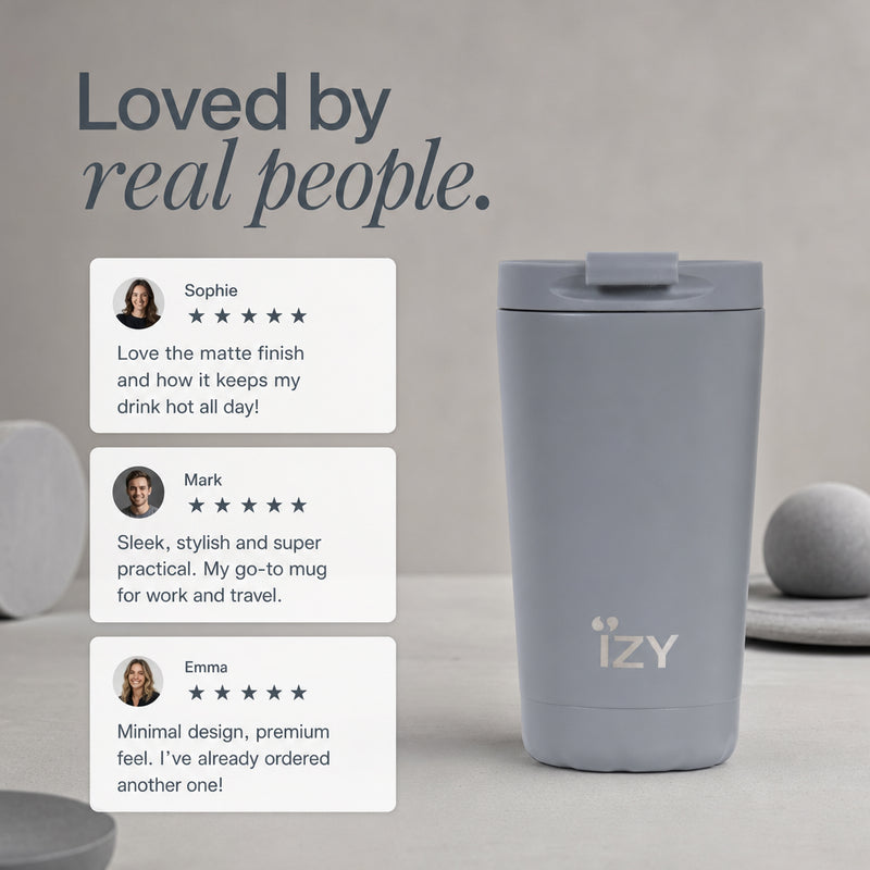 IZY Mug - Grey - 350ml
