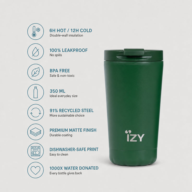 IZY Mug - Green - 350ml