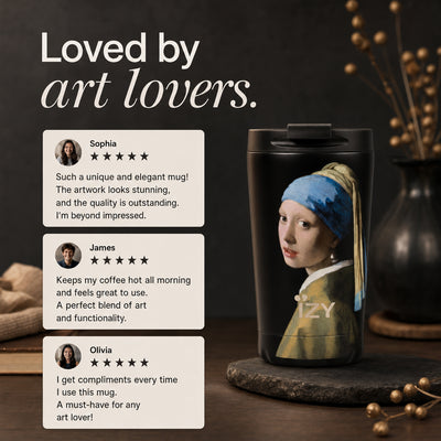 IZY Mug - Girl with a Pearl Earring - 350ml