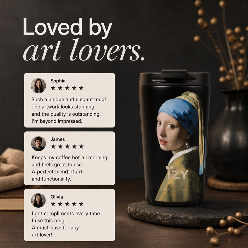 IZY Mug - Girl with a Pearl Earring - 350ml