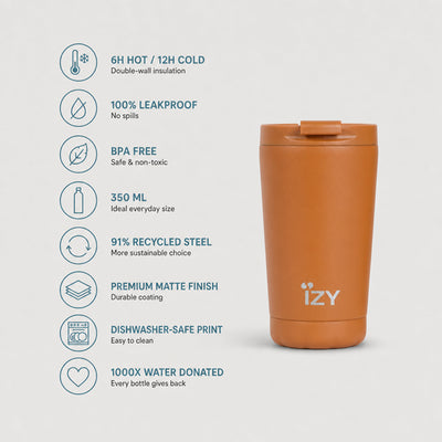 IZY Mug - Orange - 350ml