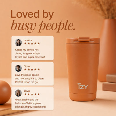 IZY Mug - Orange - 350ml