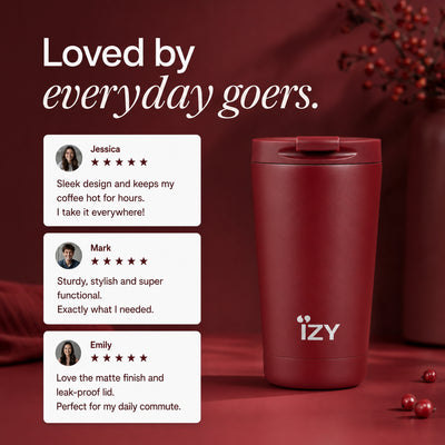 IZY Mug - Red - 350ml