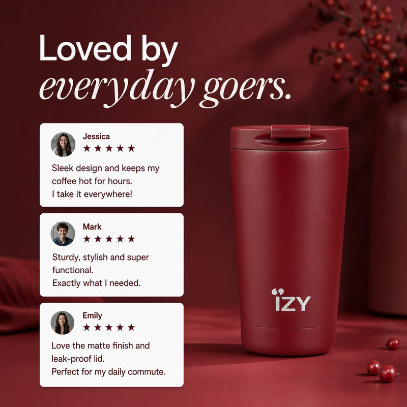 IZY Mug - Red - 350ml