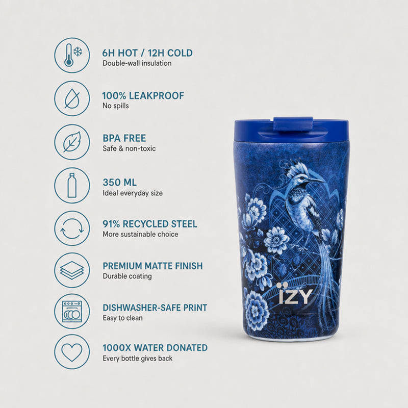 IZY Mug - Royal Blue - 350ml