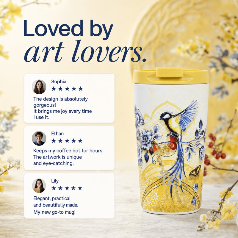 IZY Mug - Saffron Gold - 350ml