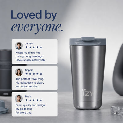 IZY Mug - Silver - 350ml