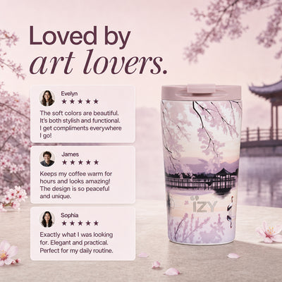 IZY Mug - Sunset Lake - 350ml