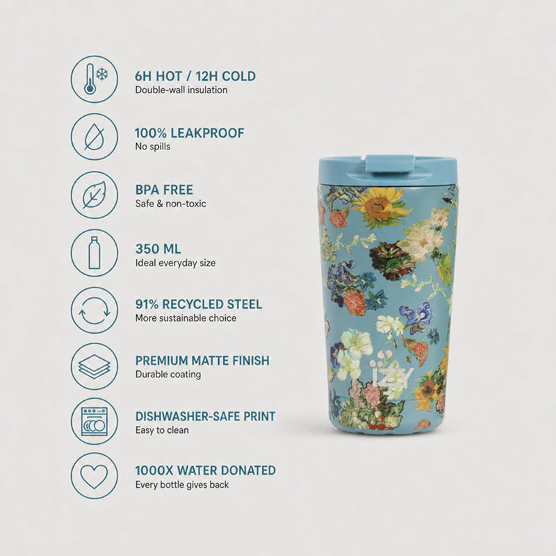 IZY Mug - Vincent's Flowers - 350ml