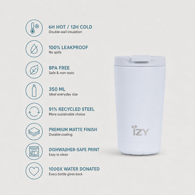 IZY Mug - White - 350ml