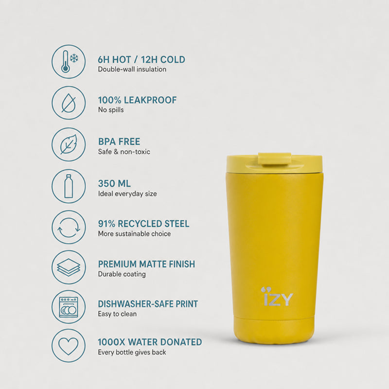 IZY Mug - Yellow - 350ml