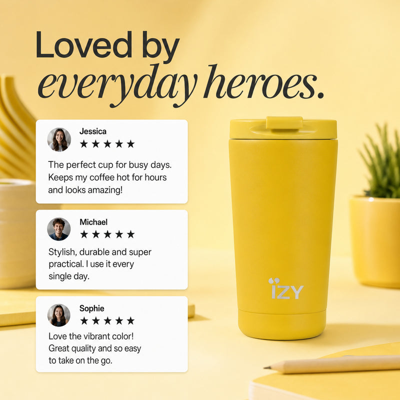 IZY Mug - Yellow - 350ml