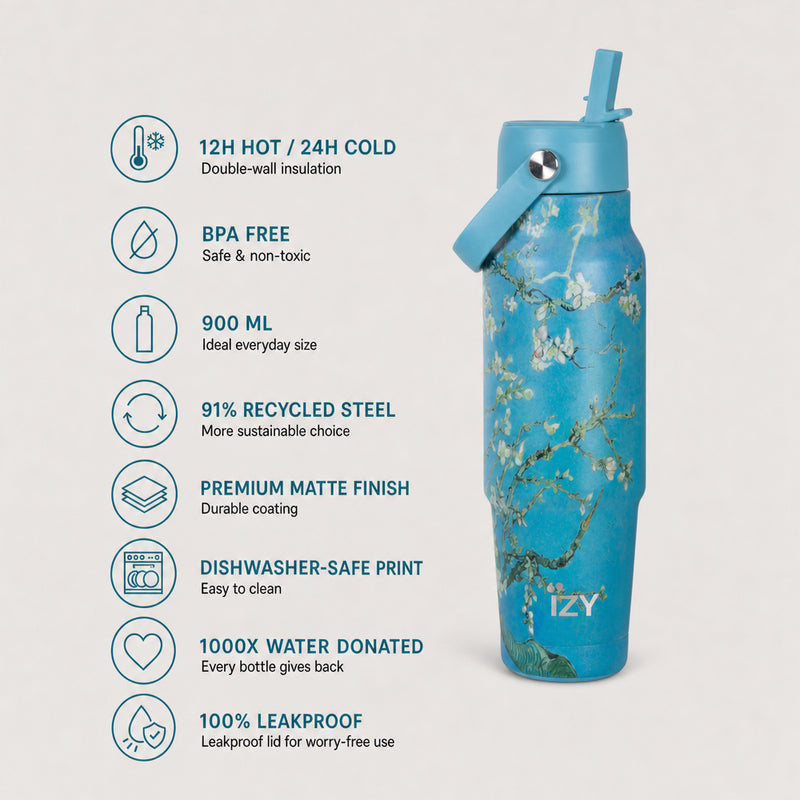 IZY Travel Bottle - Almond Blossom - usps