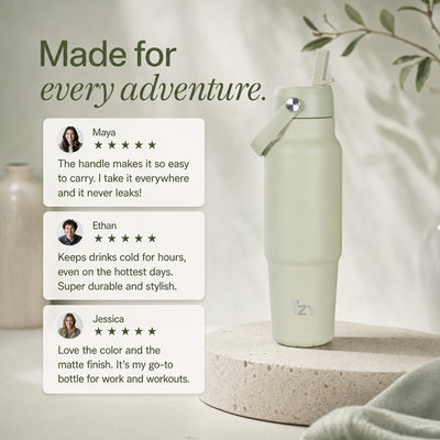 IZY Travel Bottle - Pistachio - reviews