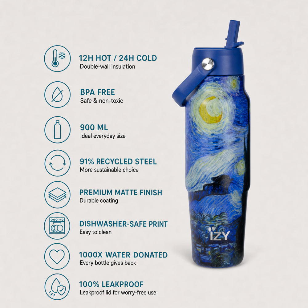 IZY Travel Bottle - Starry Night - usps