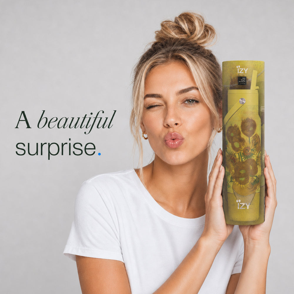 IZY Travel Bottle - Sunflowers - perfect-gift