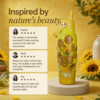 IZY Travel Bottle - Sunflowers - reviews