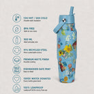 IZY Travel Bottle - Vincent's Flowers - usps
