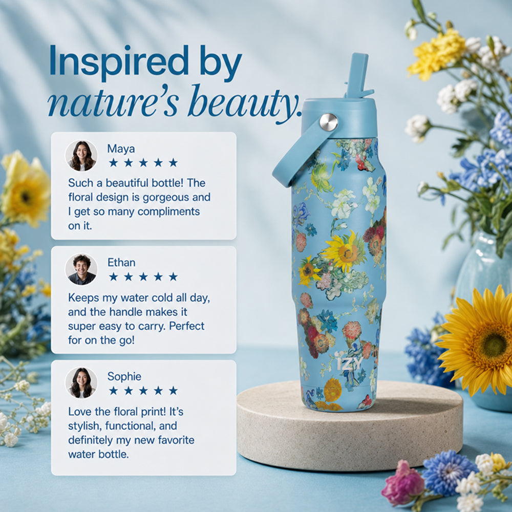 IZY Travel Bottle - Vincent's Flowers - reviews