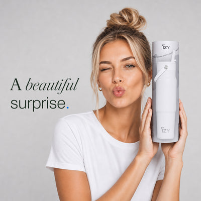 IZY Travel Bottle - White - perfect-gift
