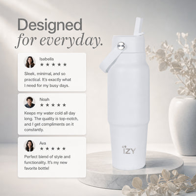 IZY Travel Bottle - White - reviews