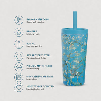 IZY Tumbler - Almond Blossom - usps