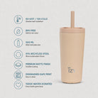 IZY Tumbler - Peach - usps