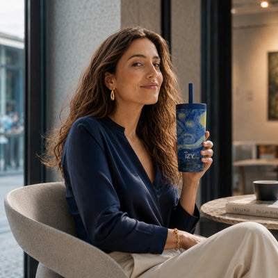 IZY Tumbler - Starry Night - lifestyle