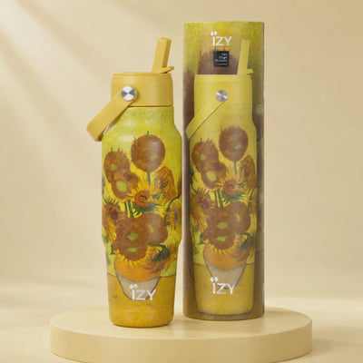 IZY Travel Bottle - Sunflowers - 900ml
