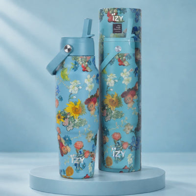 IZY Travel Bottle - Vincent's Flowers - 900ml