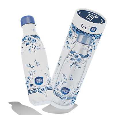 IZY Bottle - Delfts Blue - Faience - 500ml
