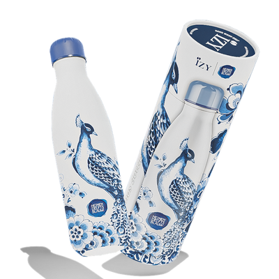IZY Bottle - Delfts Blue - Peacock - 500ml